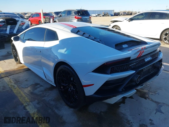 2021 Lamborghini Huracan z VIN ZHWUF5ZF7MLA16358, wystawiony jako IAAI lot #41407639 z przebiegiem 20 980 mil mil oraz . Historia ofert i sprzedaży dostępna na DreamBid. Obrazek 3.