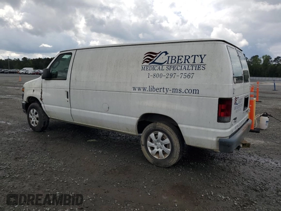 2013 Ford Econoline Cargo Commercial with VIN 1FTNE1EW8DDA73559, listed as a Copart auction lot 52942975 with 288,790 mi miles and Clean title. Bid and sale history available at DreamBid. Image 2.