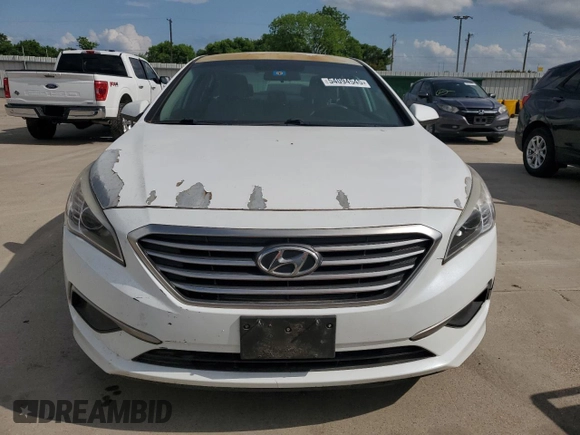 2017 Hyundai Sonata 2.4L with VIN 5NPE24AF0HH526606, listed as a Copart auction lot 54094545 with 134,482 mi miles and Clean Title. Bid and sale history available at DreamBid. Image 5.