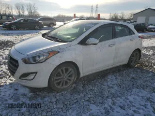 2016 Hyundai Elantra GT with VIN KMHD35LH2GU329854, listed as a Copart auction lot 46259395 with 95,725 mi miles and Salvage Title. Bid and sale history available at carsss.com. Image 1.