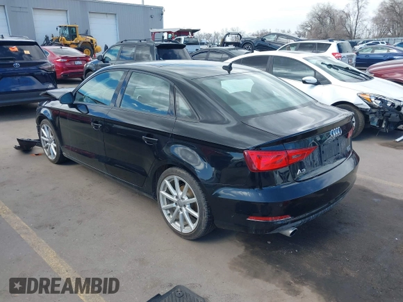 2016 Audi A3 Premium with VIN WAUB8GFF3G1048308, listed as a IAAI auction lot 41813390 with 130,943 mi miles and . Bid and sale history available at DreamBid. Image 3.