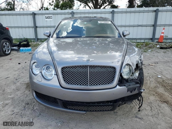 2007 Bentley Continental Flying Spur with VIN SCBBR93W97C050233, listed as a Copart auction lot 69750094 with NaN miles and Salvage Title. Bid and sale history available at carsss.com. Image 5.