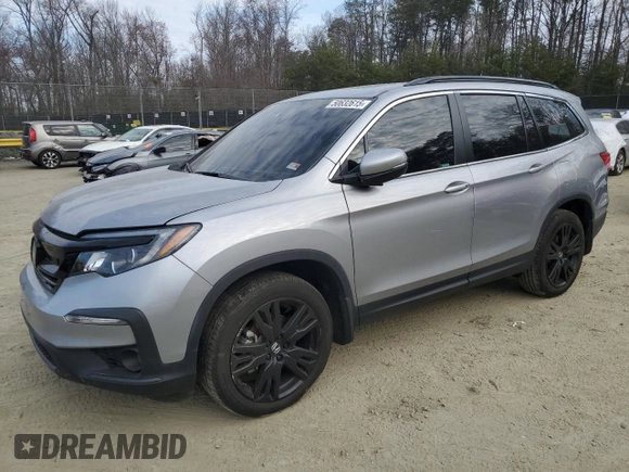 2022 Honda Pilot Special Edition z VIN 5FNYF5H25NB026218, wystawiony jako Copart lot #50632615 z przebiegiem 40 040 mil mil oraz Szkoda całkowita • Salvage title. Historia ofert i sprzedaży dostępna na DreamBid. Obrazek 1.