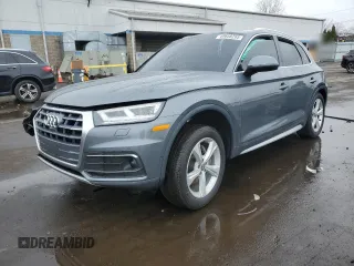 2020 Audi Q5 Prestige with VIN WA1CNAFY0L2091114, listed as a Copart auction lot 49658265 with Not provided miles and Salvage title. Bid and sale history available at DreamBid. Image 1.