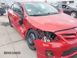 2013 Toyota Corolla L with VIN 5YFBU4EE8DP218935, listed as a IAAI auction lot 41881248 with 120,210 mi miles. Bid and sale history available at carsss.com. Image 6.