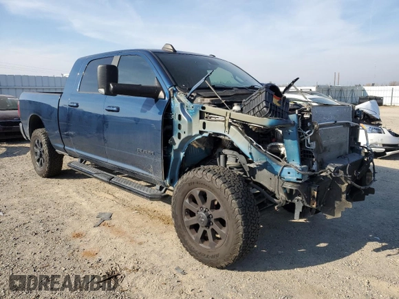 2022 Ram 2500 Big Horn with VIN 3C6UR5ML1NG119534, listed as a Copart auction lot 42375175 with 28,653 mi miles and Salvage title. Bid and sale history available at DreamBid. Image 4.