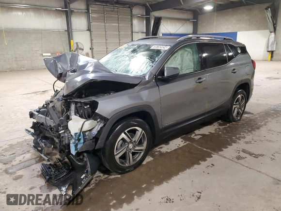 2020 GMC Terrain SLT with VIN 3GKALPEV7LL236357, listed as a Copart auction lot 75732024 with Not provided miles and Clean title. Bid and sale history available at DreamBid. Image 1.
