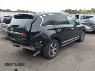 2017 Infiniti QX60 with VIN 5N1DL0MM6HC544028, listed as a IAAI auction lot 39298834 with 100,107 mi miles and . Bid and sale history available at DreamBid. Image 4.