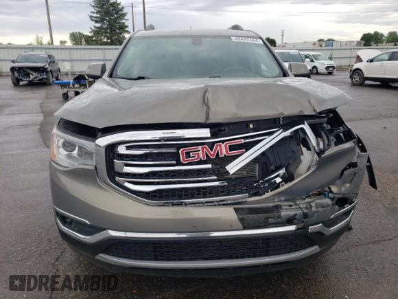 2019 GMC Acadia SLE with VIN 1GKKNSLSXKZ246222, listed as a Copart auction lot 59442404 with 57,487 mi miles and Salvage Title. Bid and sale history available at DreamBid. Image 5.