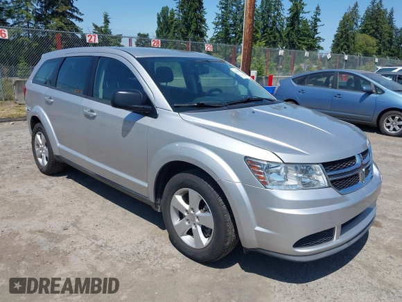 2013 Dodge Journey SE с VIN 3C4PDCAB3DT552847, выставлен на аукционе IAAI как лот 42409901 с пробегом 97 482 миль миль и . История ставок и продаж доступна на DreamBid. Изображение 1.