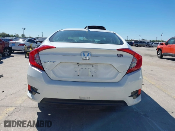 2018 Honda Civic Sedan EX with VIN 19XFC2F78JE037551, listed as a IAAI auction lot 41733255 with 93,664 mi miles. Bid and sale history available at carsss.com. Image 16.