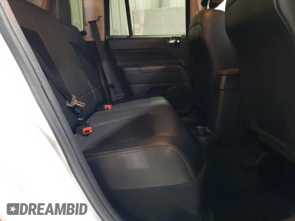 2017 Jeep Compass Sport with VIN 1C4NJCBB1HD141280, listed as a Copart auction lot 58989715 with 61,744 mi miles and Salvage title. Bid and sale history available at DreamBid. Image 11.