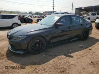 2022 BMW M3 Competition z VIN WBS33AY04NFM60371, wystawiony jako Copart lot #61332164 z przebiegiem 5 245 mil mil oraz Szkoda całkowita • Salvage title. Historia ofert i sprzedaży dostępna na DreamBid. Obrazek 1.