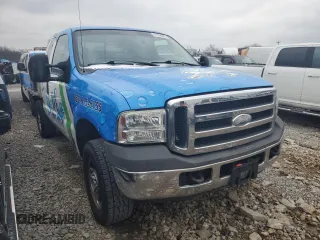 2007 Ford F-250 XL with VIN 1FTSX21P37EA54921, listed as a Copart auction lot 41534635 with 114,097 mi miles and Clean Title. Bid and sale history available at DreamBid. Image 4.