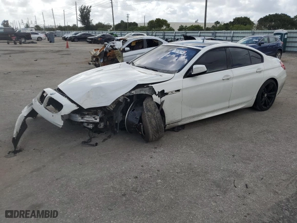 2014 BMW 6 Series 650i with VIN WBA6B2C52ED129832, listed as a Copart auction lot 78375274 with 150,794 mi miles and Salvage Title. Bid and sale history available at carsss.com. Image 1.