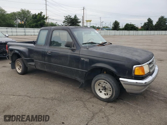1997 Ford Ranger XL with VIN 1FTCR14A2VPB52159, listed as a Copart auction lot 63452045 with 207,582 mi miles and Salvage title. Bid and sale history available at DreamBid. Image 4.