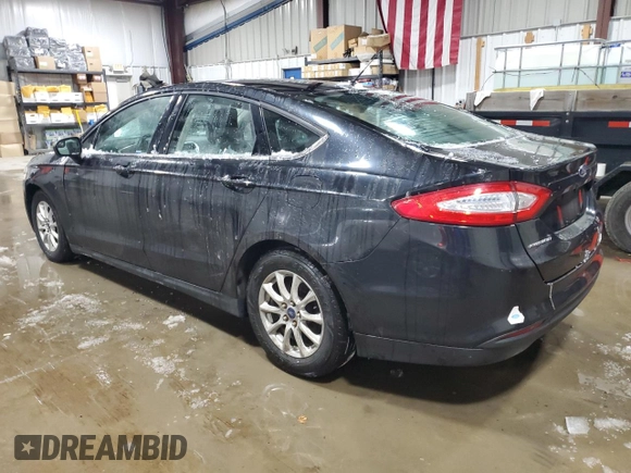 2015 Ford Fusion S with VIN 1FA6P0G71F5100022, listed as a Copart auction lot 41562315 with 77,180 mi miles and Salvage Title. Bid and sale history available at DreamBid. Image 2.
