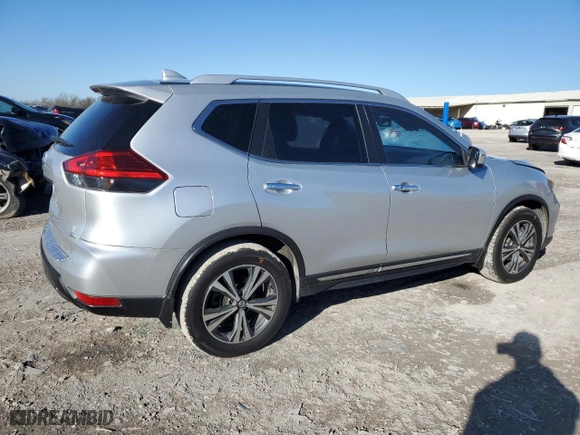 2017 Nissan Rogue SL with VIN JN8AT2MT6HW406664, listed as a Copart auction lot 49605335 with 81,081 mi miles and Salvage Title. Bid and sale history available at carsss.com. Image 3.