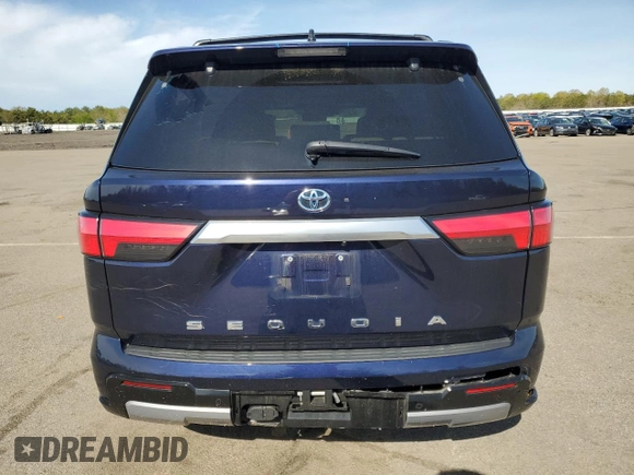 2023 Toyota Sequoia SR5 with VIN 7SVAAABA1PX005275, listed as a Copart auction lot 52698704 with 29,307 mi miles and Non Repairable. Bid and sale history available at carsss.com. Image 6.