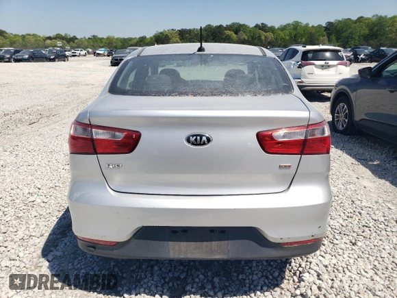 2016 Kia Rio LX with VIN KNADM4A38G6594881, listed as a Copart auction lot 51914845 with 160,553 mi miles and Clean Title. Bid and sale history available at DreamBid. Image 6.