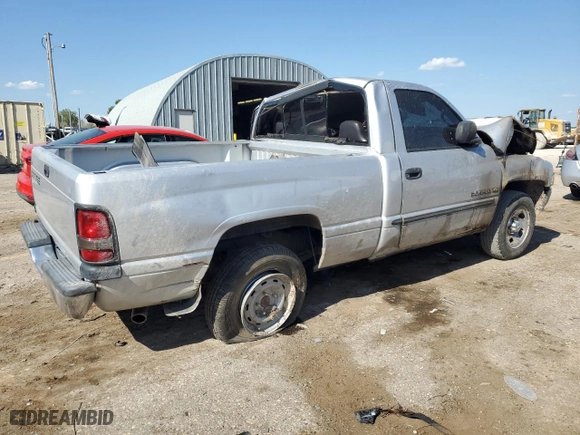 2001 Dodge Ram 1500 Work Special with VIN 1B7HC16X91S144351, listed as a Copart auction lot 69408904 with 0 mi miles and Salvage Title. Bid and sale history available at carsss.com. Image 3.