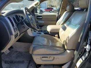 2008 Toyota Sequoia Platinum with VIN 5TDBY67A48S013961, listed as a Copart auction lot 46236575 with 185,568 mi miles and Non Repairable. Bid and sale history available at carsss.com. Image 7.
