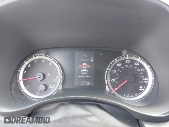 2021 Toyota Highlander L with VIN 5TDBZRBH8MS529396, listed as a IAAI auction lot 42708605 with 49,455 mi miles and . Bid and sale history available at DreamBid. Image 12.