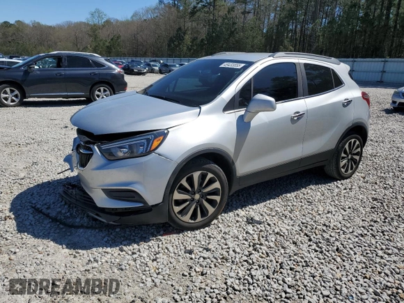 2021 Buick Encore Preferred with VIN KL4CJESB4MB352444, listed as a Copart auction lot 49433855 with 118,065 mi miles and Salvage Title. Bid and sale history available at carsss.com. Image 1.