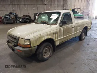 1999 Ford Ranger XL with VIN 1FTYR10C2XPB58611, listed as a IAAI auction lot 42475655 with 117,372 mi miles and . Bid and sale history available at DreamBid. Image 2.