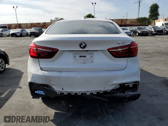 2016 BMW X6 xDrive35i with VIN 5UXKU2C59G0N81961, listed as a Copart auction lot 69271393 with 120,370 mi miles. Bid and sale history available at carsss.com. Image 6.