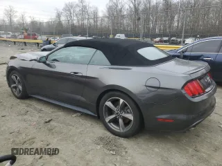 2017 Ford Mustang V6 with VIN 1FATP8EM5H5305551, listed as a Copart auction lot 43912635 with 62,271 mi miles and Salvage Title. Bid and sale history available at carsss.com. Image 2.