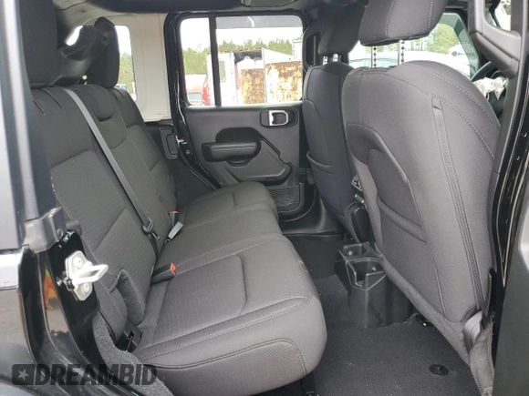 2023 Jeep Wrangler Sport with VIN 1C4HJXDG8PW643414, listed as a Copart auction lot 87768255 with 31,894 mi miles and Salvage Title. Bid and sale history available at DreamBid. Image 10.