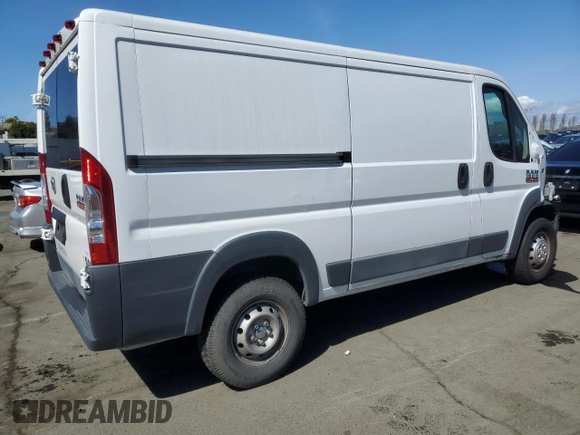 2017 Ram ProMaster Cargo with VIN 3C6TRVAG9HE547676, listed as a Copart auction lot 49311795 with 138,365 mi miles and Clean Title. Bid and sale history available at DreamBid. Image 3.