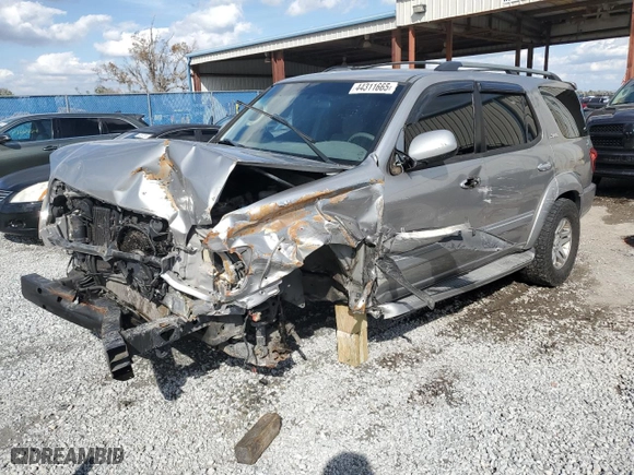 2005 Toyota Sequoia SR5 with VIN 5TDZT34A45S251546, listed as a Copart auction lot 44311665 with 0 mi miles and Non Repairable. Bid and sale history available at carsss.com. Image 1.