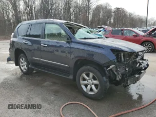 2017 Lexus GX 460 with VIN JTJBM7FX6H5173589, listed as a Copart auction lot 80101904 with 97,407 mi miles and Salvage Title. Bid and sale history available at DreamBid. Image 4.