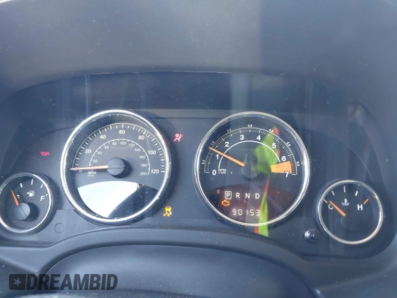 2014 Jeep Compass Latitude with VIN 1C4NJDEB2ED626380, listed as a IAAI auction lot 41675908 with 90,153 mi miles. Bid and sale history available at carsss.com. Image 7.