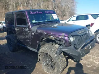 2017 Jeep Wrangler Sport with VIN 1C4AJWAG7HL571463, listed as a IAAI auction lot 41633259 with 130,406 mi miles and . Bid and sale history available at DreamBid. Image 1.