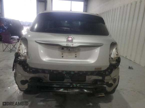 2017 FIAT 500X Urbana Edition with VIN ZFBCFXCB6HP625509, listed as a Copart auction lot 79481644 with 122,710 mi miles and Salvage Title. Bid and sale history available at carsss.com. Image 6.