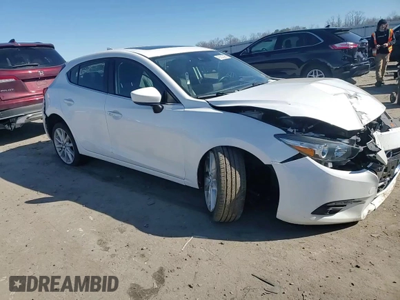 2017 Mazda 3 Grand Touring z VIN 3MZBN1M31HM138804, wystawiony jako Copart lot #45202295 z przebiegiem 80 428 mil mil oraz Szkoda całkowita • Salvage title. Historia ofert i sprzedaży dostępna na DreamBid. Obrazek 11.