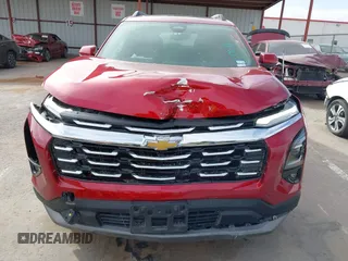 2025 Chevrolet Equinox AWD LT with VIN 3GNAXPEGXSL103535, listed as a IAAI auction lot 41570483 with 2,312 mi miles. Bid and sale history available at carsss.com. Image 12.