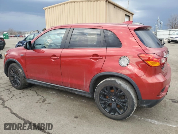 2018 Mitsubishi Outlander Sport ES 2.0 with VIN JA4AP3AU0JZ031825, listed as a Copart auction lot 42786155 with 119,677 mi miles and Salvage Title. Bid and sale history available at carsss.com. Image 2.