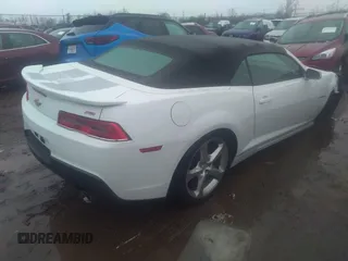 2015 Chevrolet Camaro LT with VIN 2G1FF3D35F9235032, listed as a IAAI auction lot 41095967 with 92,851 mi miles. Bid and sale history available at carsss.com. Image 4.