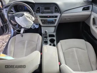 2015 Hyundai Sonata SE with VIN 5NPE24AF3FH123197, listed as a Copart auction lot 47617955 with 153,548 mi miles and Salvage Title. Bid and sale history available at carsss.com. Image 8.