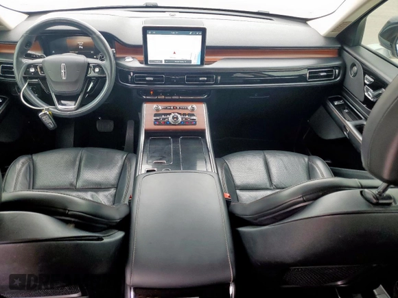 2021 Lincoln Aviator Reserve with VIN 5LM5J7XC8MGL05957, listed as a Copart auction lot 59731835 with 52,788 mi miles and Salvage title. Bid and sale history available at DreamBid. Image 8.