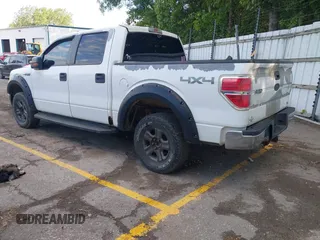 2010 Ford F-150 XL with VIN 1FTFW1EVXAKA89827, listed as a IAAI auction lot 42573342 with 205,504 mi miles and . Bid and sale history available at DreamBid. Image 3.