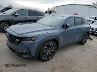 2023 Mazda CX-50 2.5 S Premium Plus Package with VIN 7MMVABEM7PN101642, listed as a Copart auction lot 47498675 with 12,299 mi miles and Salvage Title. Bid and sale history available at carsss.com. Image 1.