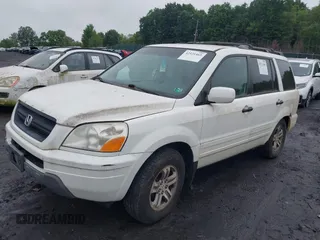2003 Honda Pilot EX z VIN 2HKYF18723H583140, wystawiony jako IAAI lot #42531465 z przebiegiem 179 206 mil mil oraz . Historia ofert i sprzedaży dostępna na DreamBid. Obrazek 2.