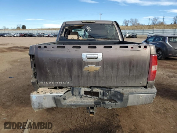 2007 Chevrolet Silverado 1500 LTZ with VIN 2GCEK13M271627642, listed as a Copart auction lot 43460305 with 131,486 mi miles and Salvage Title. Bid and sale history available at carsss.com. Image 6.