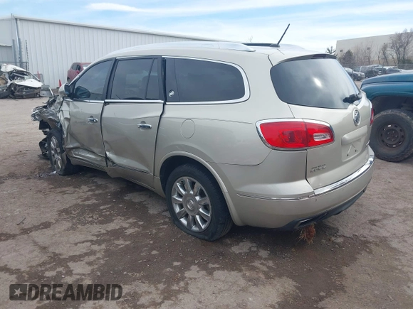 2013 Buick Enclave Leather with VIN 5GAKRCKD3DJ255341, listed as a IAAI auction lot 38811735 with 194,140 mi miles. Bid and sale history available at carsss.com. Image 3.