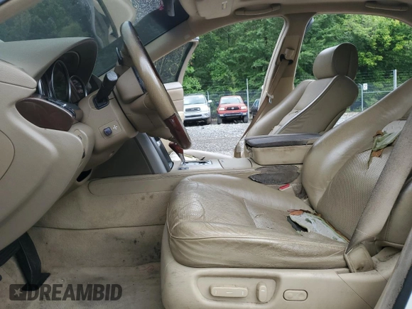 2005 Acura RL with VIN JH4KB16595C009649, listed as a Copart auction lot 60784325 with 203,735 mi miles and Salvage title. Bid and sale history available at DreamBid. Image 7.
